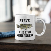 Funny Name Vist Legend Largemouth Bass Sports Koffiemok