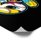 Funny Nana 67 Ice Cream Drip Meme Six Seven Gen Al Poster (Hoek)