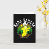 Funny Nana Banana  Kaart (Gele Bloem)