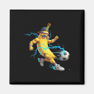 Funny Nana Voetbalspeler T-shirt Cool Usa Sporten Magneet