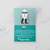 Funny Narcissist Hipster Egg carte cadeau d'annive (Intérieur)