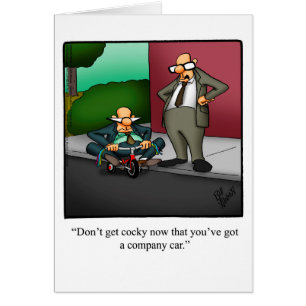 Funny National Boss Day Card "Spectickles"