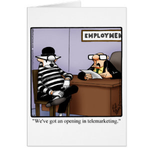 Funny National Boss Day Card "Spectickles"