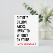 Funny Naughty Dirty Valentine's Day Cadeau & Carte (Debout devant)