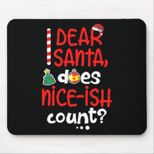 Funny Naughty Kerstman Beste kerstman, aangenaam C Muismat
