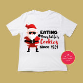 Funny Naughty Père Noël Sweatshirt de Noël