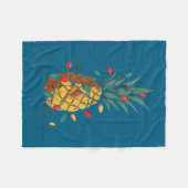 Funny Ne Christmas Graphics Lights Lover  Fleece Deken (Voorkant (Horizontaal))