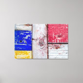 Funny Neoplasticisme art style Canvas Afdruk (Voorkant)