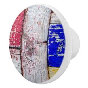 Funny Neoplasticisme, houten kunststijl Keramische Knop