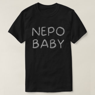 Funny Nepo Baby Glitter T-shirt
