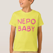 Funny Nepo Baby T-Shirt (Voorkant)