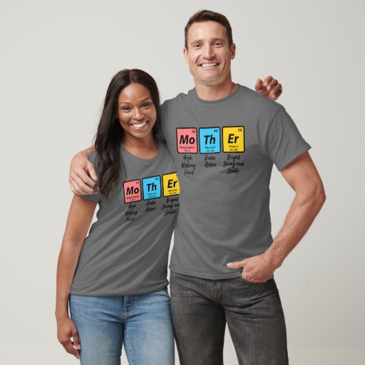 Funny Nerd Chemistry Mam Gift Moederdag T-shirt (Unisex)