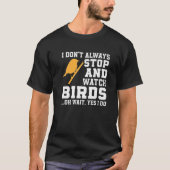 Funny Nerds for Birds Lover Bird Fokkers T-shirt (Voorkant)