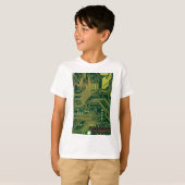 Funny Nerdy Computer Motherboard T-shirt (Voorkant volledig)