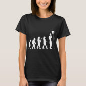 Funny Netball Evolutions T-shirt (Voorkant)