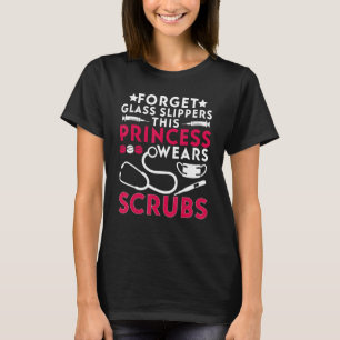 Funny Neurse Gezegde voor vrouwen Deze prinses dra T-shirt