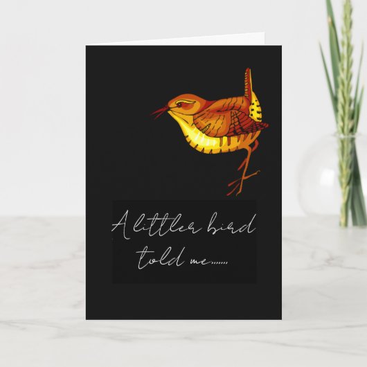 funny new baby congratulations kaart (Voorkant)