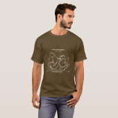 Funny New Dad Instruction New Parent Instructions T-shirt (Voorkant volledig)