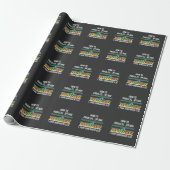 Funny New Driver License Advice Parallel Park Cadeaupapier (Uitgerold)