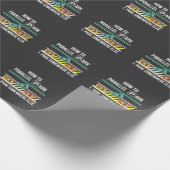 Funny New Driver License Advice Parallel Park Cadeaupapier (Hoek)