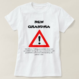 Funny New Grandma Shirt