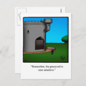 Funny New Home Announcement Briefkaart (Voorkant / Achterkant)