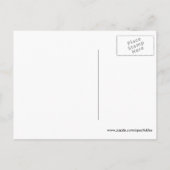 Funny New Home Faire-part carte postale (Dos)