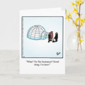 Funny New Home Gefeliciteerd Kaart (Gele Bloem)