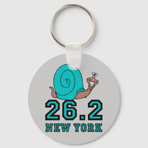 Funny New York marathon Sleutelhanger