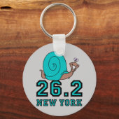 Funny New York marathon Sleutelhanger (Voorkant)