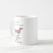 Funny Newfoundl It's All Fun and Games until sameo Koffiemok (Voorkant links)