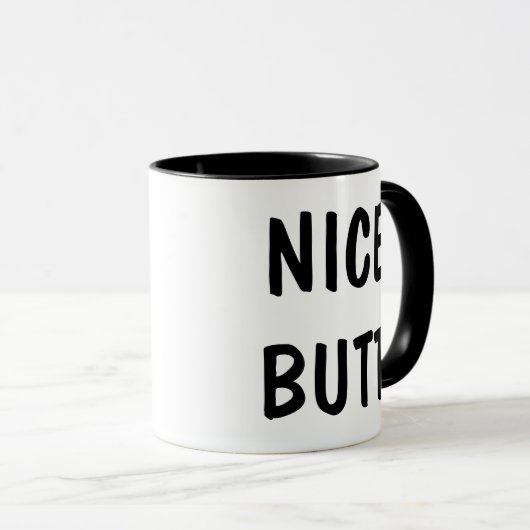 Funny Nice Butt Mok (Voorkant rechts)