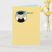 Funny Nice Pet Afstuderen Kaart (Gele Bloem)