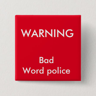 Funny, nieuwe ouder, kinder vierkante button 5,1 cm