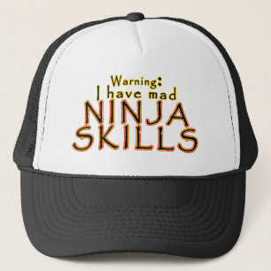 Funny Ninja Joke Trucker Hats Pet