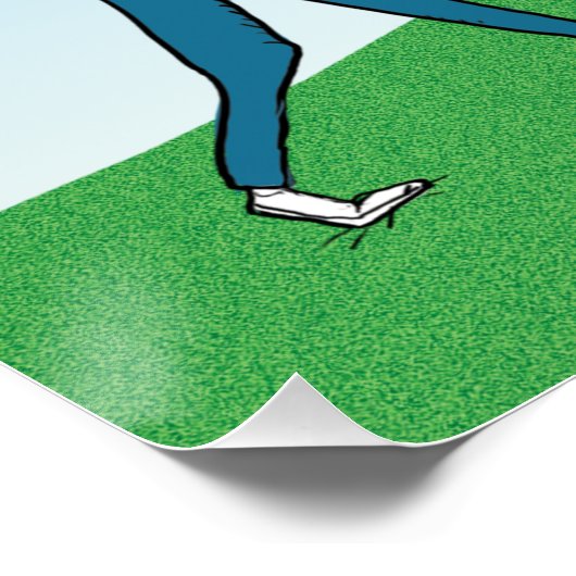 Funny No Fetch Dog Perfect Poster (Hoek)