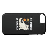 Funny No Kings in America Retro Classic Style Case-Mate iPhone Case (Achterkant (Horizontaal))