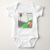 Funny No Squid Zone Romper (Voorkant)