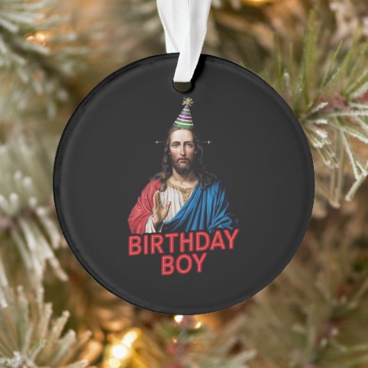 Funny Noël Jésus Enfant d'anniversaire (Arbre)