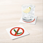 Funny Noel "No L" kerstpapier Onderzetter (Insitu)