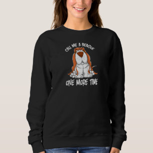 Funny noem me een beagle Basset Hound Dog Raglan Trui