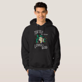 Funny Nonbinary Enby Genderqueer Non Binary Hoodie (Voorkant volledig)