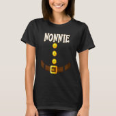 Funny Nonnie Kerstgenoome Dwarf Matching Elf Co T-shirt (Voorkant)