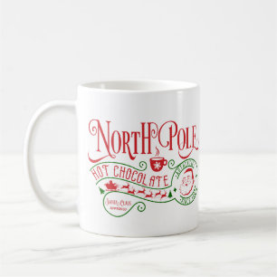 Funny North Pole Hot Chocolate met kerst Koffiemok