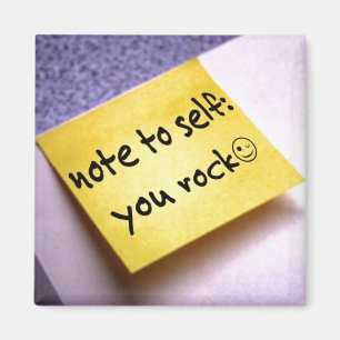Funny Note for Self Magnet Magneet