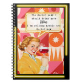 Funny Notebook Journal Best Friend Gift "Doctor" (Devant)
