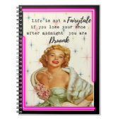 Funny Notebook Journal Best Friend Gift "Fairy" (Devant)