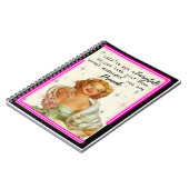 Funny Notebook Journal Best Friend Gift "Fairy" Notitieboek (Linkerzijde)