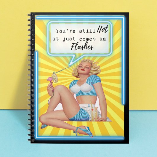 Funny Notebook Journal Best Friend Gift "Flash"