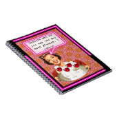 Funny Notebook Journal Best Friend Gift "Glasses" (Côté Droit)